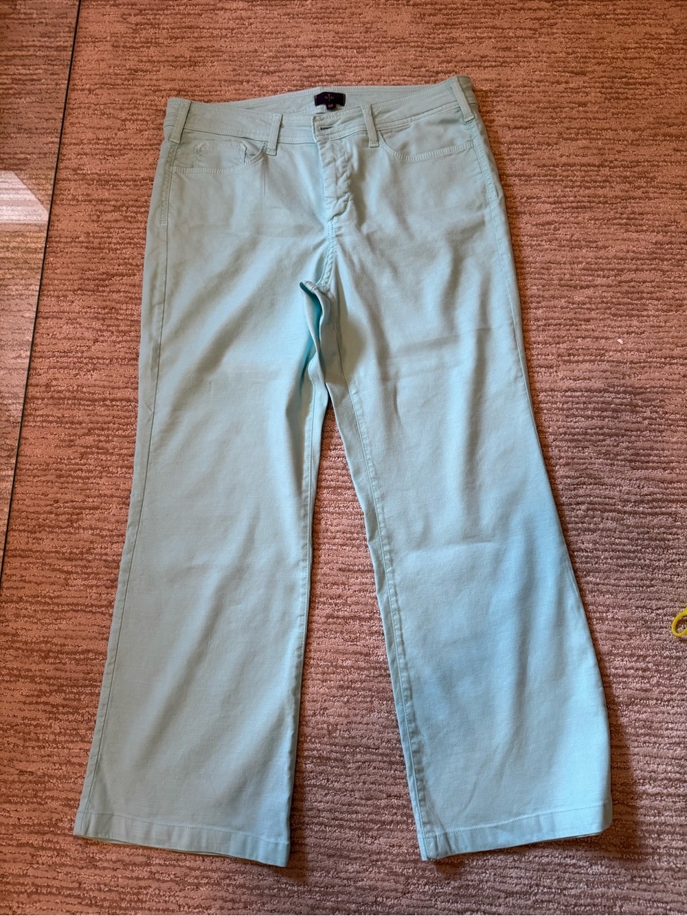 2/$15 PANTS 👖 SALE | NYDJ Women's Light Aqua Wide Leg Jeans